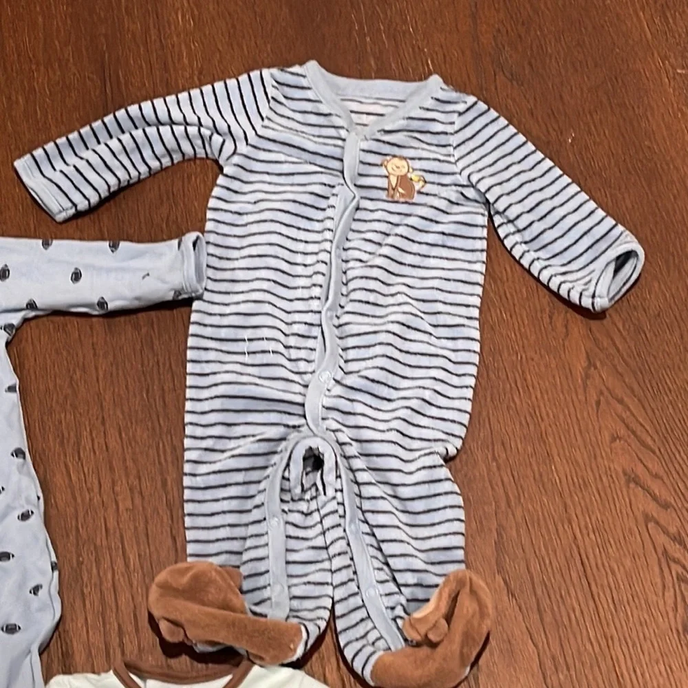 Carters 6M month footed pajamas